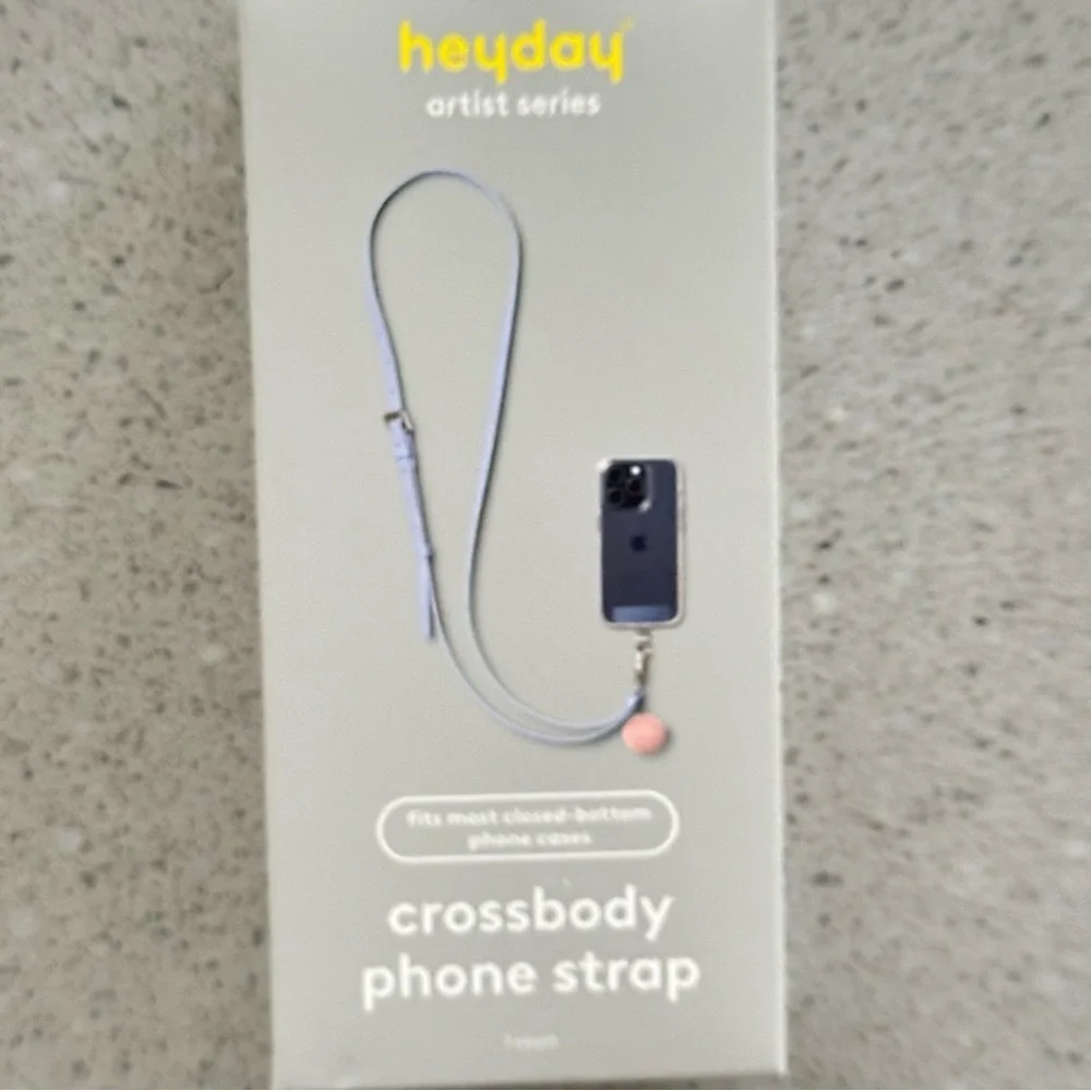 Heyday Artist Series Crossbody Phone Strap - Light Purple